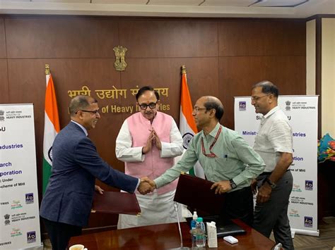 MHI, NRDC signs MoU for implementing Capital Goods scheme