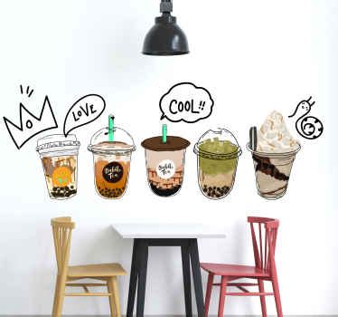 Coffee Wall Stickers - TenStickers