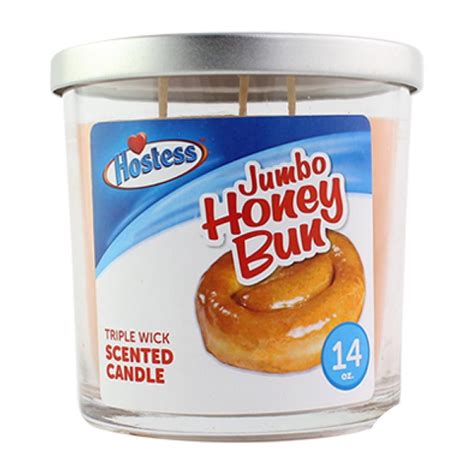 Hostess Honey Bun Triple Wick Scented Candle, 14 oz. - Walmart.com