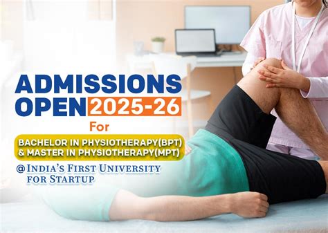 BPT & MPT Admissions Open at Swarrnim Startup & Innovation University ...
