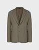Buy GIORGIO ARMANI Main Line Blended Regular Fit Blazer | Beige Color ...
