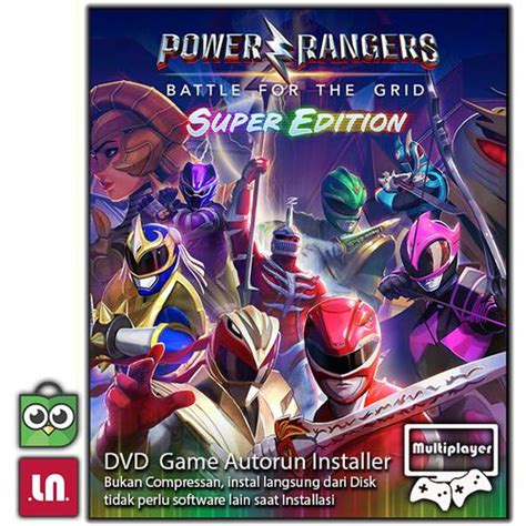 Jual Power Rangers Battle for the Grid Super Edition - PC DVD Game ...
