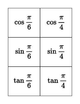 Image result for Unit Circle Memory Game