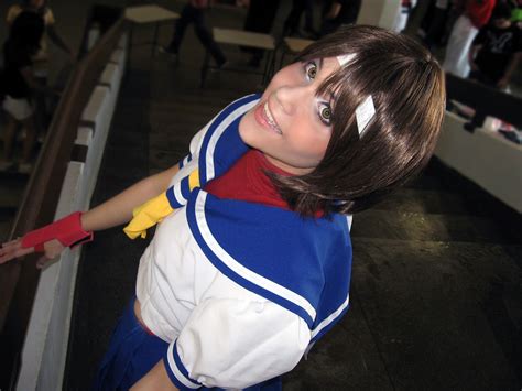 Sakura Amai Cosplayer: Ensaio Cosplay: Sakura Kasugano