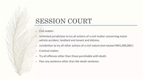 hierarchy of malaysian court | PPTX