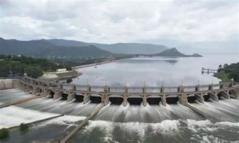 Inflow of water into Mettur dam decreases due to reduced rainfall