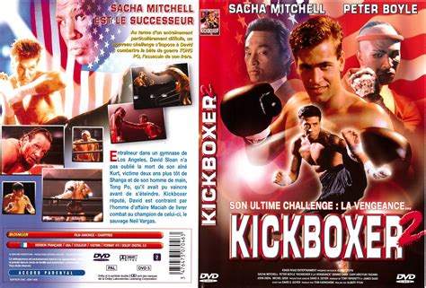 Jaquette DVD de Kickboxer 2 v2 - Cinéma Passion