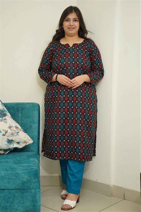 Shop Plus Size Woollen Kurtas at Apella