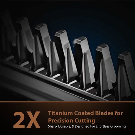 Groomiist Copper Series Corded/Cordless Beard Trimmer CS-24 with Trimm ...