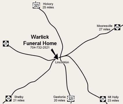 Warlick Funeral Home - Maps & Directions