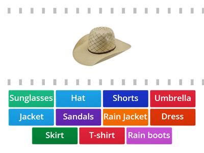 Clothes Wordwall - Teaching resources