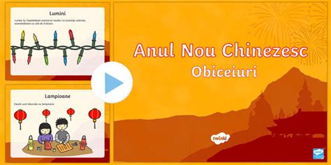 Obiceiuri cu ocazia Anului Nou Chinezesc (teacher made)