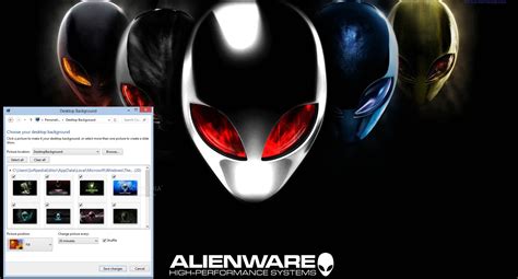 Image result for Alienware Desktop Themes Windows 7
