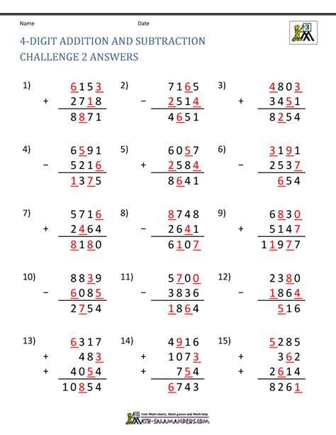 Addition and Subtraction Algorithm Year 4 Math Antics 的图像结果