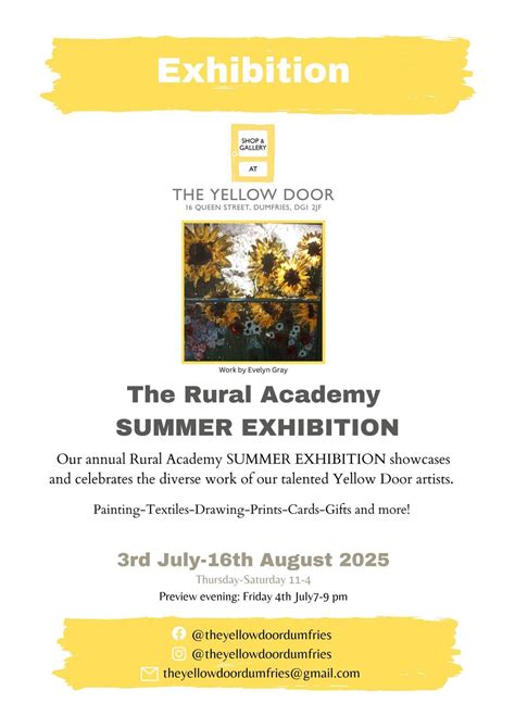 Exhibition: The Rural Academy Summer Exhibition , 16-22 Queen Street ...