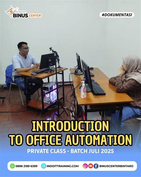 Training Introduction to Office Automation - Bintaro,Jakarta, Tangerang, Bogor, Bekasi, Depok ...