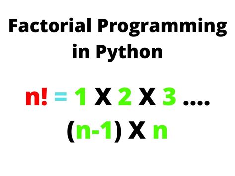 6.2 Factorial Codio Python 的图像结果