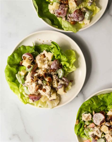 Apple Walnut Chicken Salad - The Healthy Epicurean