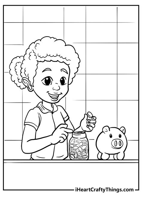 Money Coloring Pages 的图像结果
