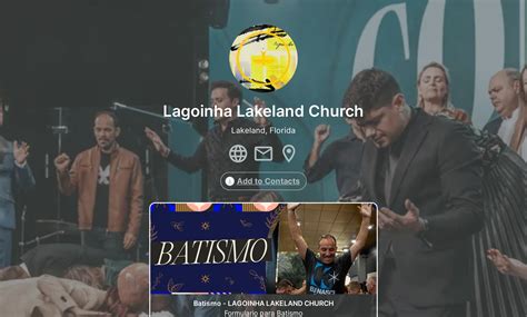 Lagoinha Lakeland Church's Flowpage