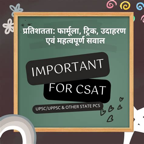प्रतिशतता: फार्मूला, ट्रिक, उदाहरण एवं महत्वपूर्ण सवाल