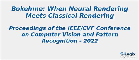 BokehMe: When Neural Rendering Meets Classical Rendering | S-Logix