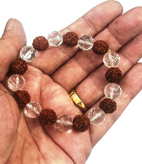 numeroastro Wood, Crystal Crystal Bracelet Price in India - Buy ...
