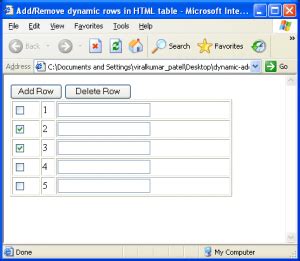Image result for Rows JavaScript