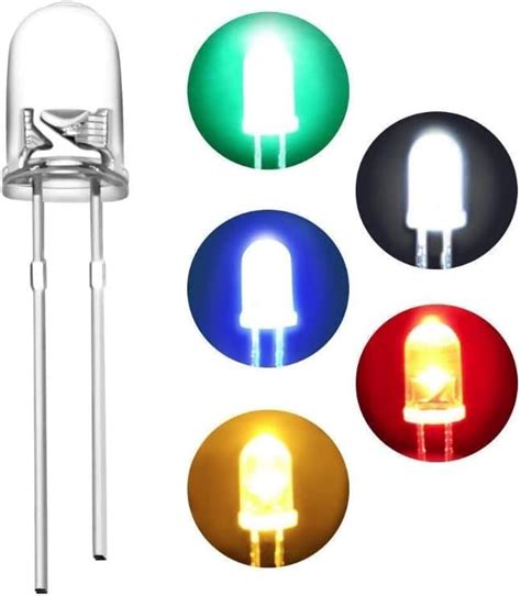 SHOPEE BRANDED 5mm Ultra Bright LED(Light Emitting Diode) White,Green ...