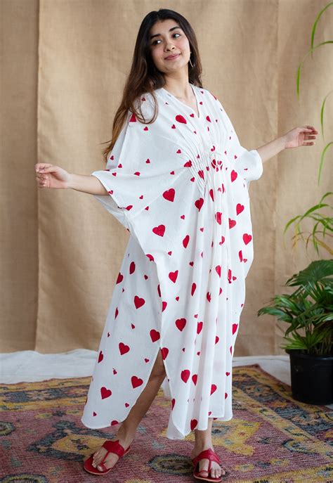 INDIAN ETHNIC WOMEN'S Aarvi Dabu Cotton Dress – THE INDIAN ETHNIC CO.