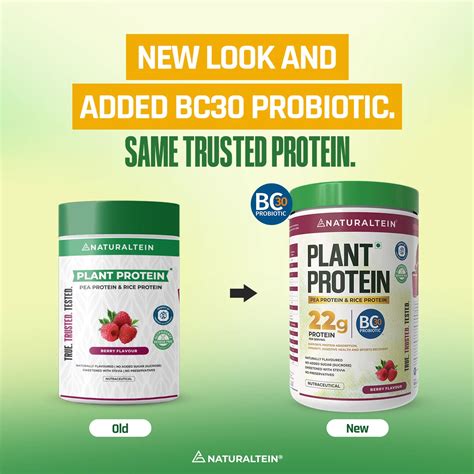 100% Natural Plant Protein – naturaltein