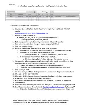 Fillable Online agriculture ny New York State Annual Tonnage Reporting ...