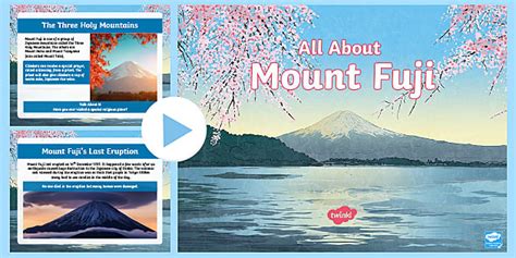 KS2 All About Mount Fuji PowerPoint