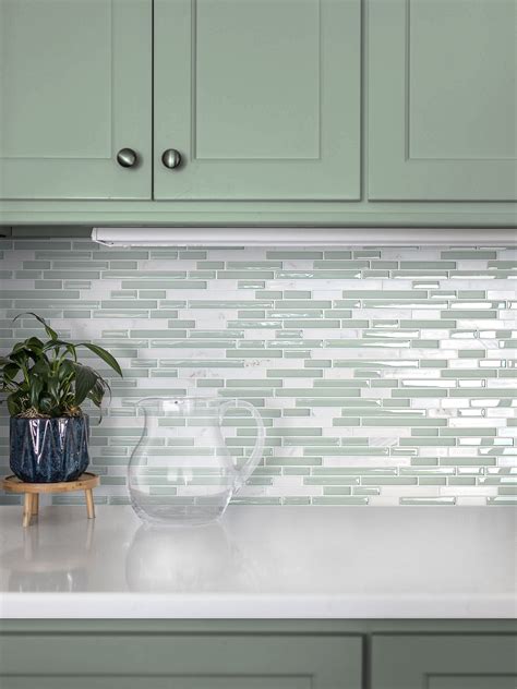 Glass And Stone Backsplash Glass And Stone Subway Tile 1"x2" Royal