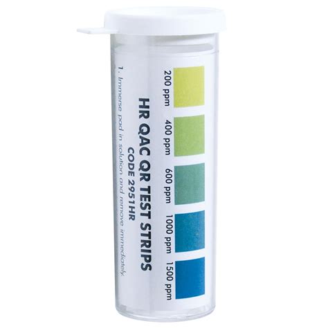 Lamotte 2951HR QAC High Range Test Strips, 50/Vial India | Ubuy
