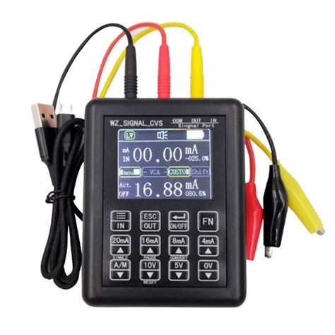 4-20mA Signal Generator Signal Calibrator 24V Current Voltage ...