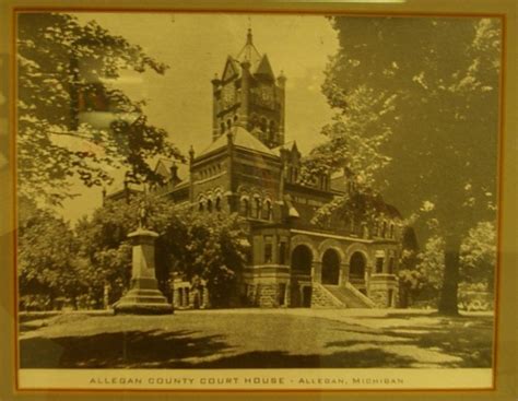 Allegan County Courthouse | Allegan county, Historic buildings, Romanesque