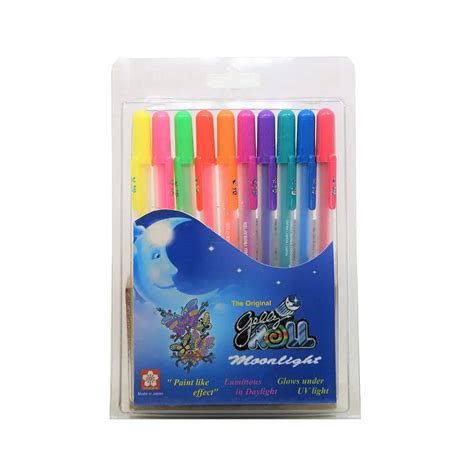 Sakura Gelly Roll Gel Pen Set - 10 pcs - Canvazo