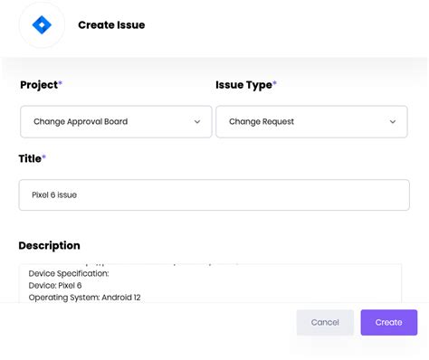 Creating JIRA Ticket Tutorial 的图像结果