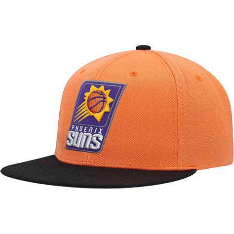 Mitchell Ness /Black Phoenix Suns Side Core 20 Snapback Hat | Academy