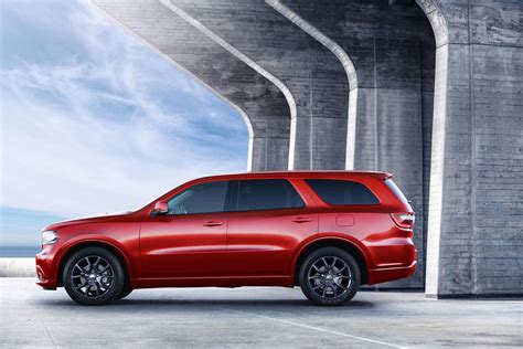2015 Dodge Durango Radar Red Nappa Leather Seats Now Available on the R/T Model - autoevolution