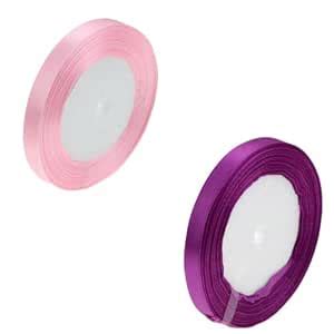CRAFTS HAVELI Satin Ribbon for Decoration, Gift Wrapping, for School ...