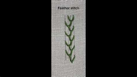 Feather Stitch Tutorial 的图像结果