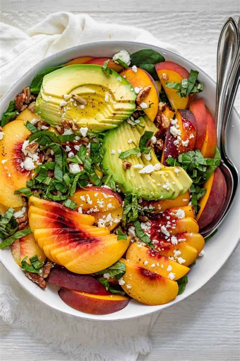 Peach salad recipe – Artofit