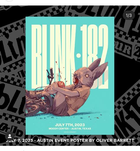 Austin poster and tee 7/7 : r/Blink182