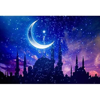 Buy Baocicco 8x6.5ft Background for Mosque Masjid Middle East Islamic ...