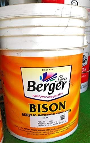 Berger AB-004 Paint, White Gloss Finish 1L : Amazon.in: Home Improvement