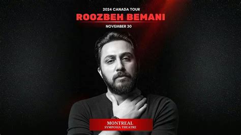 Roozbeh Bemani 2024 Canada Concert Tour, Symposia Theatre, Montréal, 30 ...