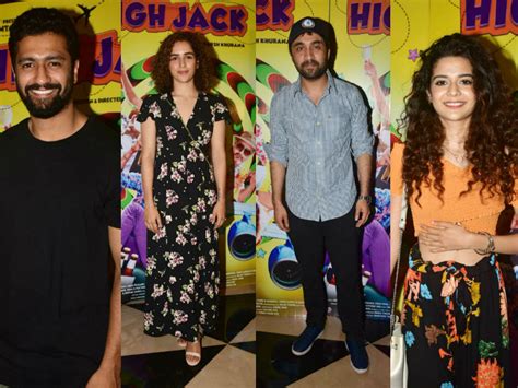 High Jack special screening: Vicky Kaushal, Sumeet Vyas, Siddhanth ...