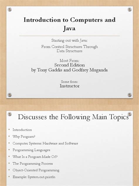 Introduction Computer Science and Java | PDF | Operating System | Java ...